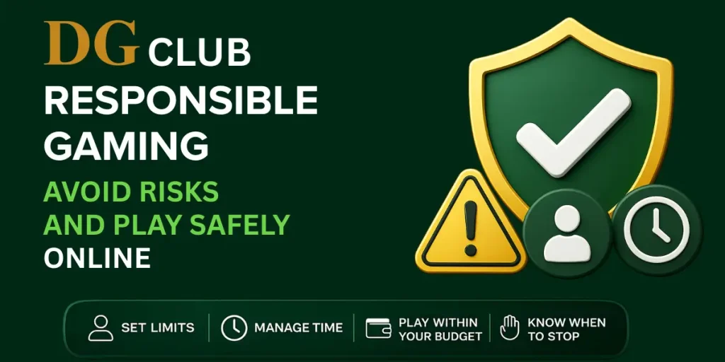 dg club responsible gaming